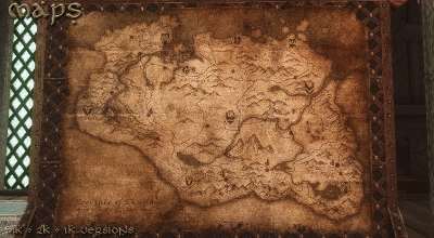 Skyrim — Карты
