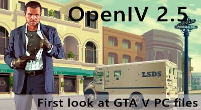 GTA 5 — программа вскрытия игровых файлов OpenIV 2.7