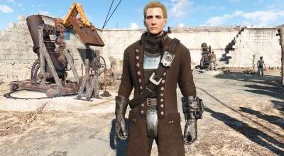 Fallout 4 — Костюм генерала минитменов. Реплеейсер | Fallout 4 моды