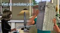 The Sims 3 — Поиск работы в газете или на любом компьютере