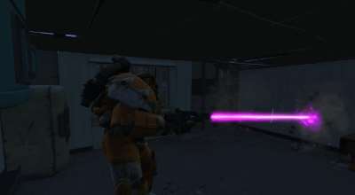 Fallout 4 — Фиолетовые лазеры (Laser Projectile Retext — Purple)
