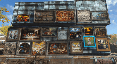 Fallout 4 — Картины эпохи возрождения | Fallout 4 моды