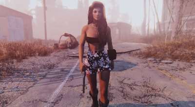 Fallout 4 — Ретро одежда (CBBE) | Fallout 4 моды