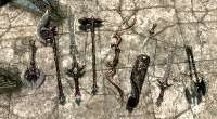 Skyrim — Сет древнего стеклянного оружия фалмеров | Skyrim моды