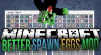 Minecraft 1.6.4 — Better Spawn Eggs | Minecraft моды