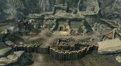 Skyrim — Волчий лагерь (дом-крепость для игрока) | Skyrim моды