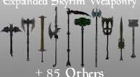 Skyrim — 95 модификаций стандартного оружия | Skyrim моды