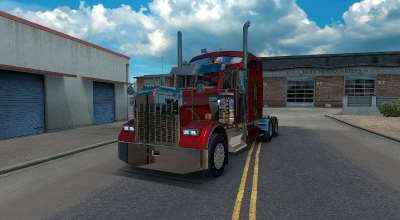 ATS — Новый тягач KENWORTH W900 | American Truck Simulator моды