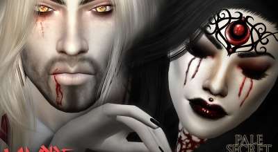Sims 4 — Вампирский макияж (Vampire Collection)