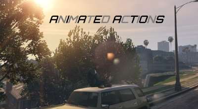 GTA 5 — Анимации действий (Animated Actions) | GTA 5 моды