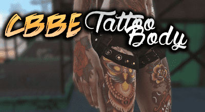 Fallout 4 — Красочные татуировки для CBBE | Fallout 4 моды