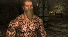 Skyrim — Татуировки в меню создания персонажа