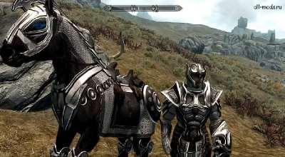 Skyrim — новый конь в тяжелой броне | Skyrim моды