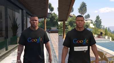 GTA 5 — Футболка Google (Google T-Shirts)