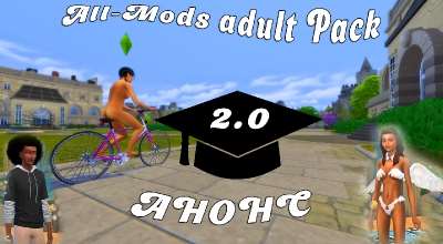 Sims 4 — All-Mods Adult Pack АНОНС Sims 4 — All-Mods Adult Pack АНОНС