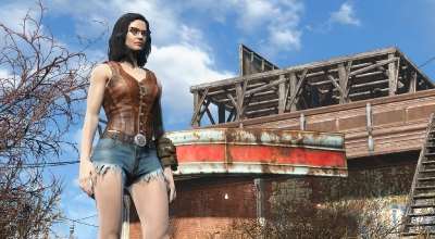 Fallout 4 — Джинсовые шорты (Daisy Nukes — Cutoff Jeans — Standalone) | Fallout 4 моды