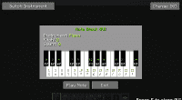 Minecraft 1.7.2 — Улучшенный интерфейс музыкального блока