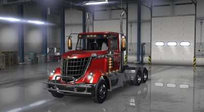 ATS — Тягач International Lonestar Day Cab | American Truck Simulator моды