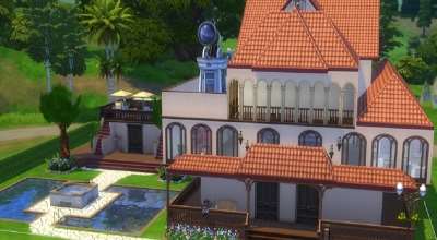 Sims 4 — Вилла «Испанское лето» | The Sims 4 моды