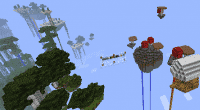 Minecraft 1.3.2 — карта Isle of the Sky / Острова в небе
