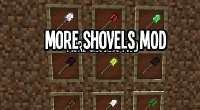Minecraft 1.7.2 — More Shovels | Minecraft моды
