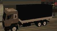 GTA San Andreas — массивный грузовик МАЗ — 54421 | GTA San Andreas моды