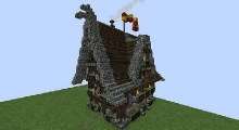 Minecraft 1.5.1 — Rustic Medieval House | Minecraft моды