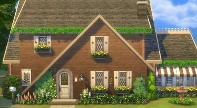 Sims 4 — Дом «Гудрич» | The Sims 4 моды