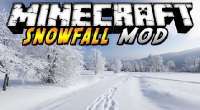 Minecraft — Snowfall для 1.7.10/1.7.2/1.6.4 | Minecraft моды