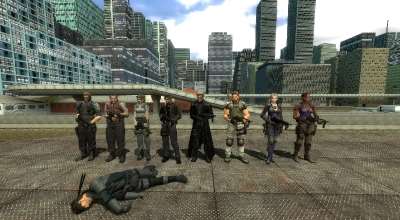 Garrys Mod — Набор персонажей из Resident Evil | Garrys mod моды