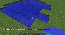 Minecraft 1.5.2 — Instant Lake Block