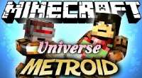 Minecraft 1.7.2 — Metroid Cubed 2: Universe | Minecraft моды