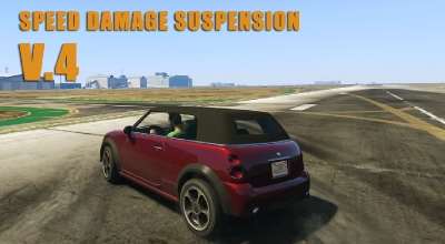 GTA 5 — Улучшения поведения машин (Speed Damage Suspension)