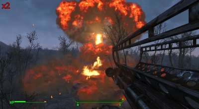 Fallout 4 — Мега Взрыв! (x2) | Fallout 4 моды