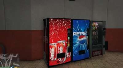 GTA 5 — Реальные торговые автоматы (Soda Vending Machines, Coca, Pepsi & more) | GTA 5 моды