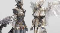 Skyrim — Серебряный и темный рыцарь / Silver Knight & Dark Knight Armor | Skyrim моды