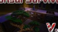 Minecraft 1.3.2 — карта на выживание «Bonsai»