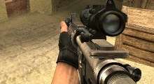 Counter Strike:Source — M4A1 как в BF3