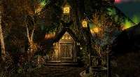 Skyrim — Уютный домик внутри дерева