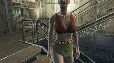 Fallout 4 — Укороченный костюм Грогнака (для CBBE) | Fallout 4 моды