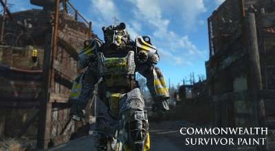 Fallout 4 — Силовая Броня Содружества (The Commonwealth Survivor paint (Standalone))