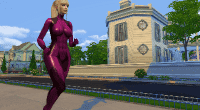 Sims 4 — Zero Suit Faux | The Sims 4 моды