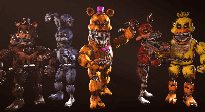Garrys mod 13 — Five Nights at Freddy’s 4 — Nightmare Animatronics part 2 | Garrys mod моды