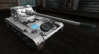 World Of Tanks — AMX-13-75 — United Nations Белая шкурка | World Of Tanks моды