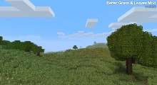 Minecraft 1.6.4 — Улучшенная трава и листья