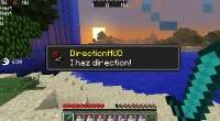 Minecraft — DirectionHUD / Улучшенный интерфейс | Minecraft моды