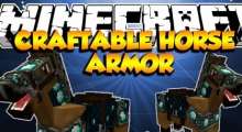 Minecraft — Craftable Horse Armor для 1.7.10/1.7.2/1.6.4 | Minecraft моды