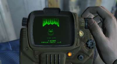 Fallout 4 — Игра DOOM для вашего Пип-Боя | Fallout 4 моды