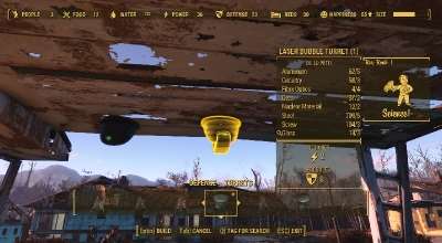 Fallout 4 — Потолочные турели | Fallout 4 моды